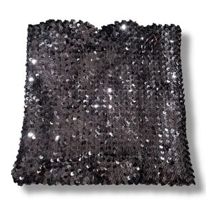 Victoria's Secret Vintage Sequin Sweetheart‎ Tube Top S/M Y2K Party Clubwear